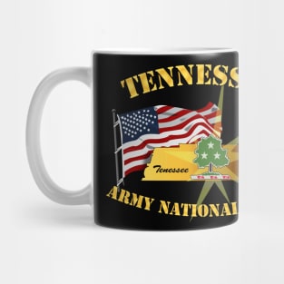 Tennessee - ARNG w Flag Mug